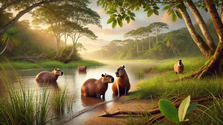 Capivara – das gigantische Wasserschwein: Warum es das größte Nagetier der Welt ist