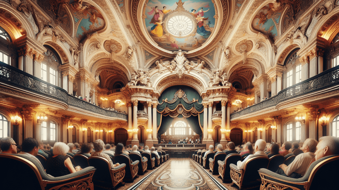 Besichtigung des Theatro Municipal in São Paulo