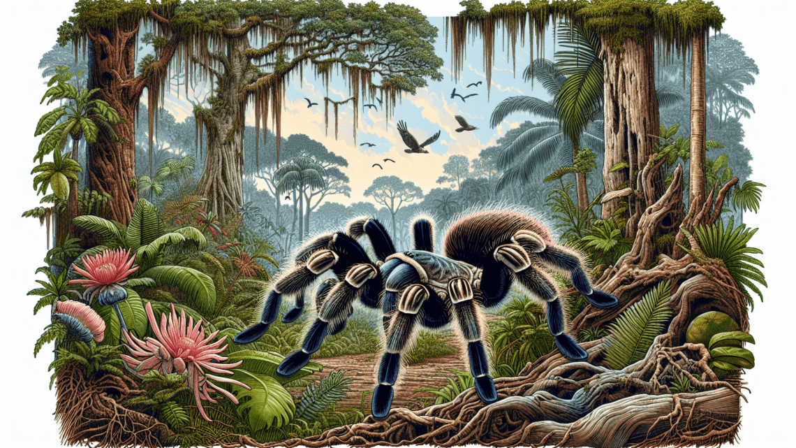 Brasilianische Vogelspinne