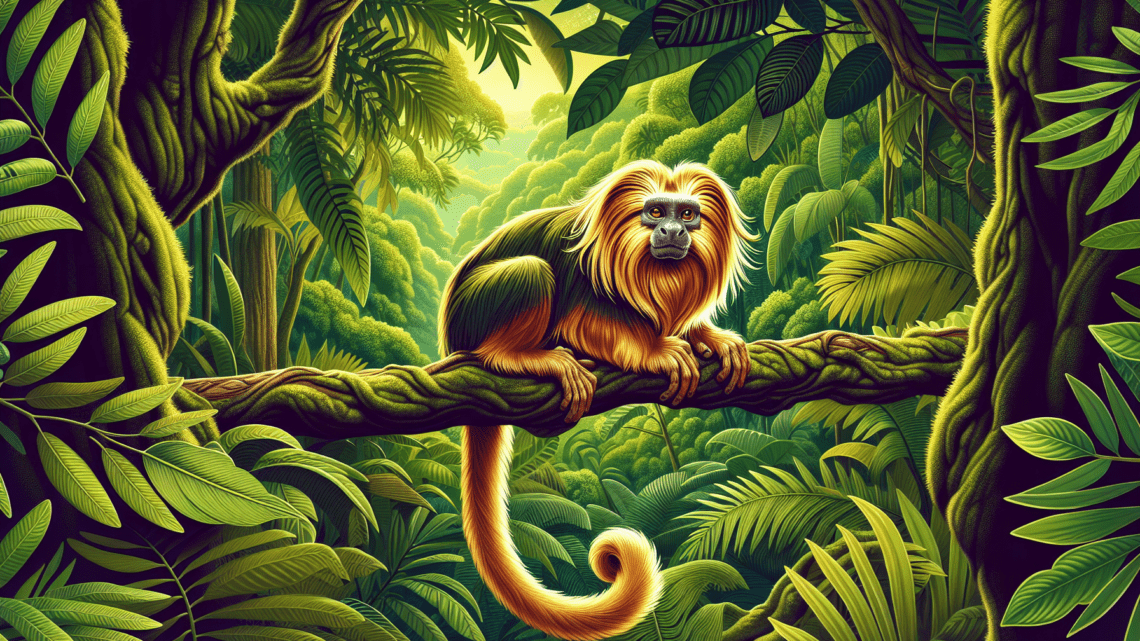 Goldkopflöwenäffchen