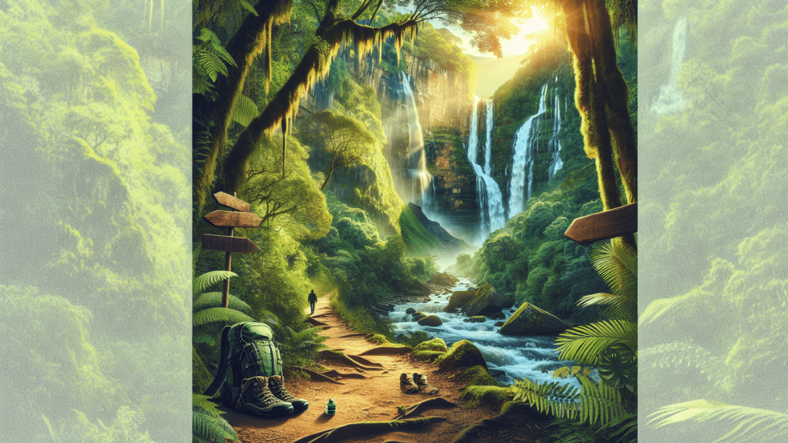 Wanderung zu den Cachoeira-Wasserfällen