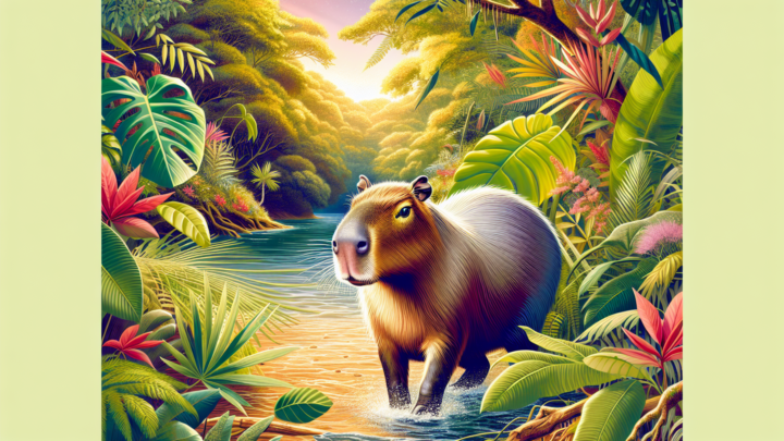 Wasserschwein (Capybara)