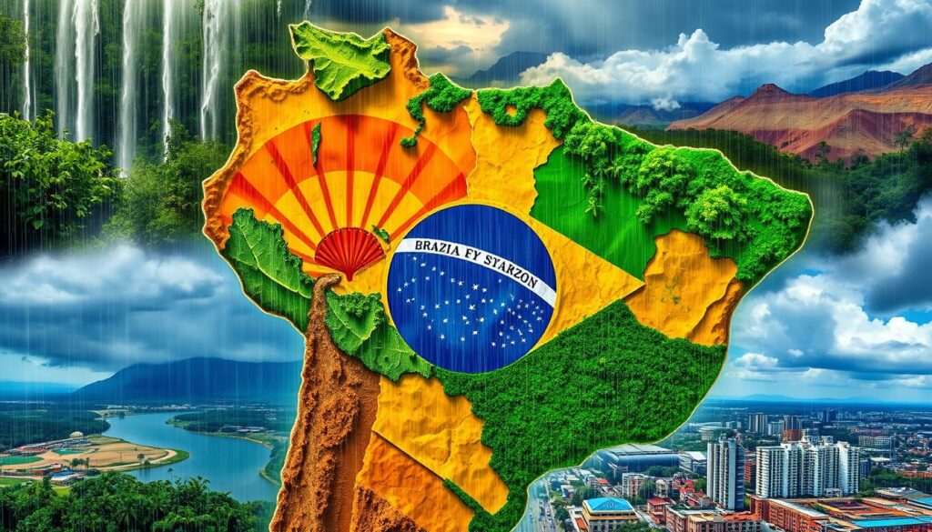 Regenzeit in Brasilien regionale Unterschiede