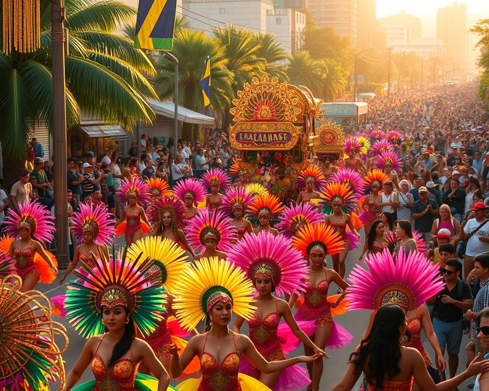 Sambaschulen Karnevalsparade Sambaschulen Karnevalsparade