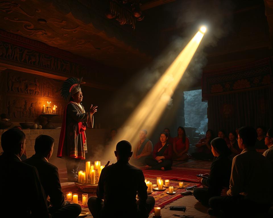 Schamanistische Zeremonien in Nepal Schamanistische Zeremonien in Nepal