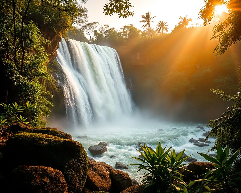Wasserfall-Fotografie in Brasilien Wasserfall-Fotografie in Brasilien